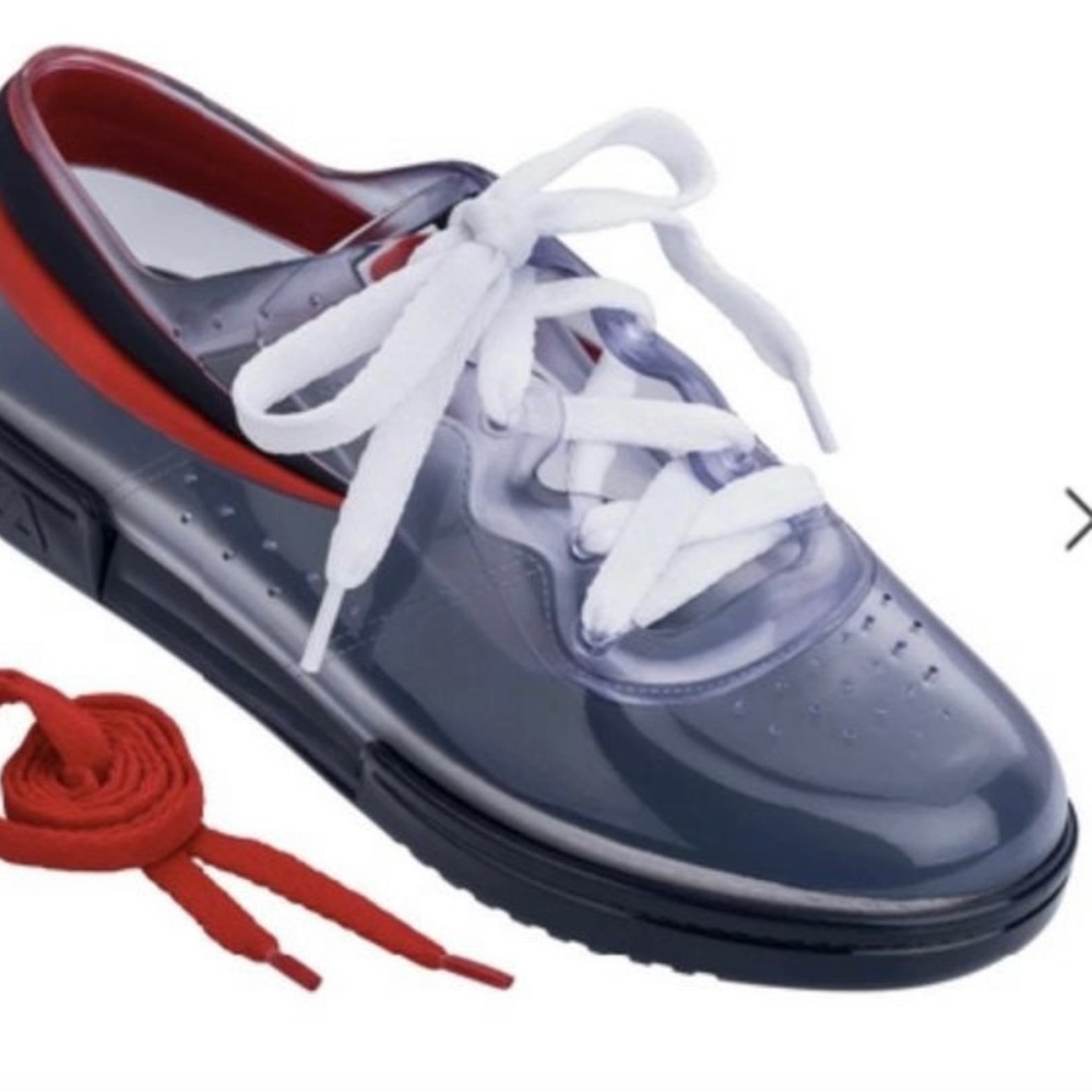 Fila x Melissa shoes collaboration clear sneaker - never worn